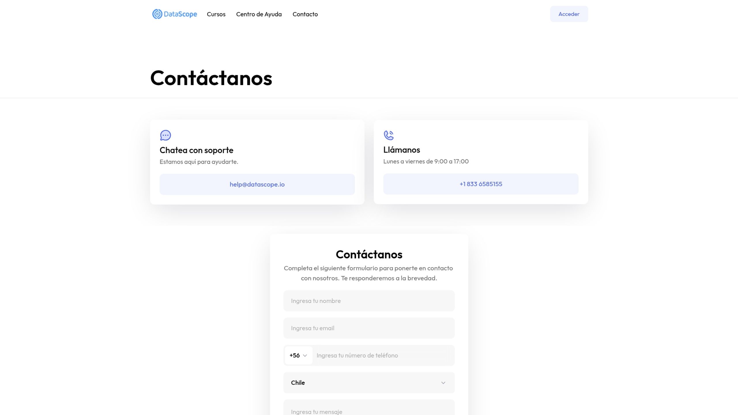 Contacto